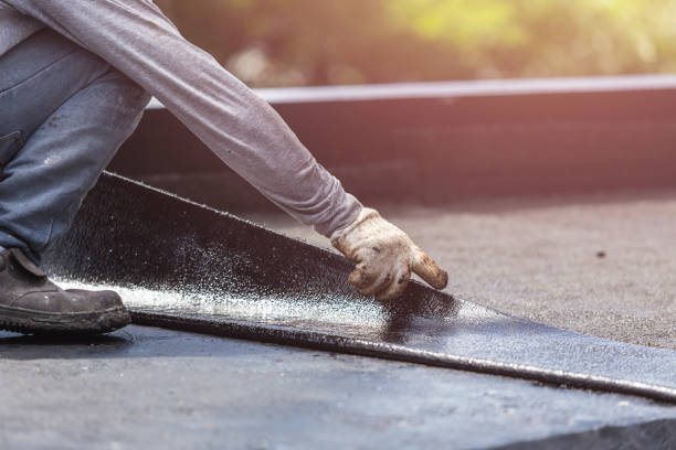 Professional Crawl Space Encapsulation technician working in Cohocton, NY